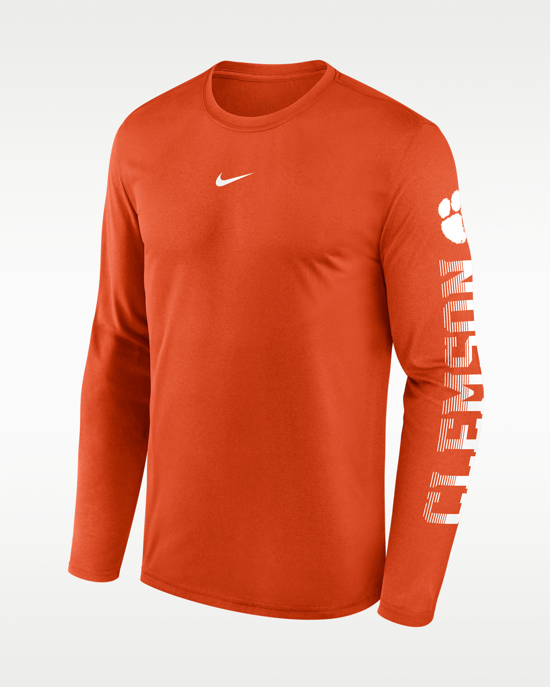Clemson Primetime Stack Legend Men's Nike Dri-FIT College Long